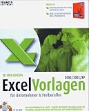Excel-Vorlagen für Unternehmer und Freiberufler. 2 CD-ROMs für Windows 95/98/ME/NT/XP/XP SP2. 550 Excel-Spreadsheets