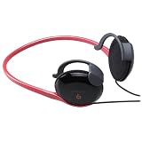 Buy Aiwa HP-AJ121 Neckband Headphones (Open Air Type, Burning Black) by Aiwa