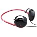 Aiwa HP-AJ121 Neckband Headphones (Open Air Type, Burning Black)