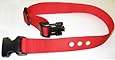 Grain Valley 1" Replacement Strap, Color: Red. Sold Per Each. Fits Most PetSafe Bark Collars and Many Containment Collars. (No-Bark Collars / Accessories)