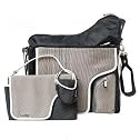 JJ Cole Collections System Diaper Bag, Black Stitch