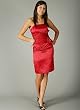 Satin Tube Dress for Bridesmaid Formal Prom