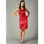 Satin Tube Dress for Bridesmaid Formal Prom