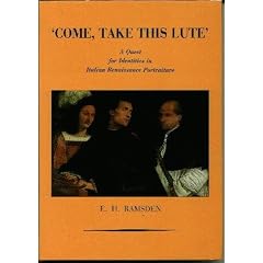 Come, Take This Lute: A Quest for Identities in Italian Renaissance Portraiture