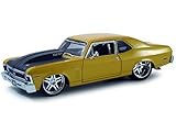 Review Maisto M31083 / Diecast Model Chevrolet Nova SS Coupe (1968) in Metallic Orange (1:18 scale)