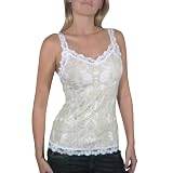ArianneWomen'sVictoriaCamisolewithLaceStraps,Linen,XLarge