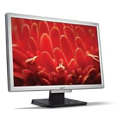 Acer AL2416WB 61 cm (24 Zoll) TFT Monitor silber/schwarz Widescreen Works with Vista (Kontrast 1000:1, 5 Ms Reaktionszeit) (Aufl�sung 1920 x 1200 Bildpunkte)