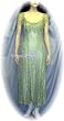 Vonda D Hanky Hem Dress in Sage