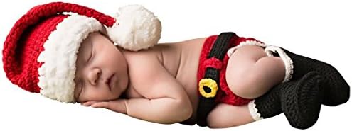 Baby Clothes Infant Newborn Baby Girl Boy Crochet Beanie Hat Clothes Baby Photograph Props