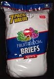 7-Pack Men's Fruit of the Loom White Briefs 7P7601