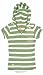 Search : Company 81 "Olive Green & Beige Stripped Hooded" Big Girls Shirt