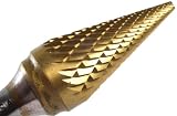 Best Price Champion Cutting Tool SM2 TiN Coated Double Cut Bur, Cone Shape Solid Carbide, 1/4-Inch Cutter Diameter 3/4-Inch Length of Cut