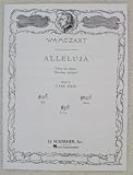 Search:  Alleluja From the Motet Exsultate, Jubilate for Low Voice & Piano