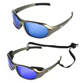Aspen Professional TR90 Extreme Sport Sunglasses and Climbing Goggles / Glacier Glasses, with IR Protection - Alternative Ski Goggles