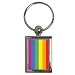 Gay Pride Flag Key Chain