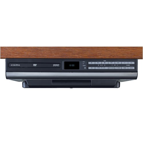 Audiovox VE727 Ultra Slim 7-Inch LCD Drop Down TV with Built-in Slot Load DVD Player