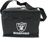 Oakland Raiders Insulated 6 Pack Cooler Lunch Bag