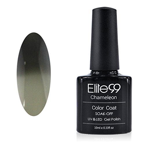 Chameleon Temperature Changing Colour Nail Lacquers Soak Off UV LED Gel Polish Green - Army Green Chameleon Temperature Changing Colour Nail Lacquers Soak Off UV LED Gel Polish Green - Army Green