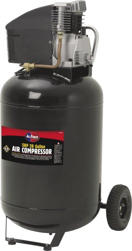 5 HP PEAK 28 GALLON VERTICAL TANK AIR COMPRESSOR