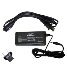 HQRP AC Power Adapter for Casio CA-34 / CA-35 USB Cradle - (incl. USA Plug & Euro Adapter)