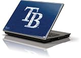 Skinit Tampa Bay Rays - Solid Distressed Vinyl Skin for Generic 12in Laptop (10.6in X 8.3in)