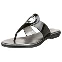 AK Anne Klein Women's Valentina Flat Thong Ring Sandal