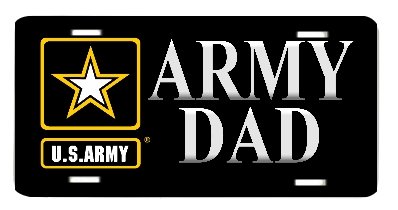 U.S. US Army DAD License Plate
