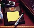 CALGARY FLAMES Team Logo Medallion MEMO PAD HOLDER (5 7/8" Wide x 7" Tall)