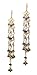 Second Glance Designs Gold-Filled Clover Iolite Dangle Earrings