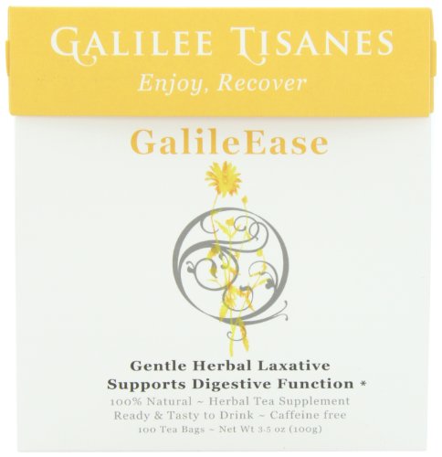 Galilee Tisanes GalileEase, 100 Tea Bags