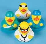 12 Doctor Rubber Ducks