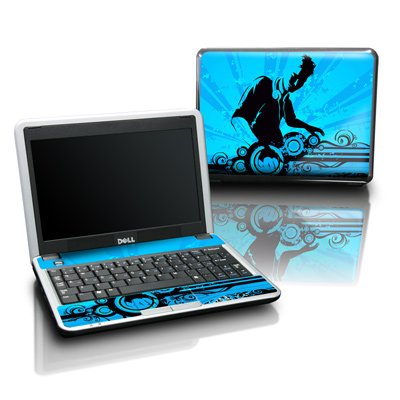 The DJ Design Protective Skin Decal Sticker for DELL Mini 9 Laptop Computer