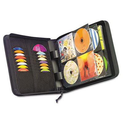 Case Logic CDW-128 128 Capacity Classic CD Wallet (Black)