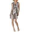 Merona® Collection Sleeveless Tie Neck Dress - Brown/Cream
