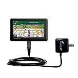 Rapid Wall / AC Charger for the Garmin Nuvi 1490T - Gomadic Brand w/ TipExchange Technology