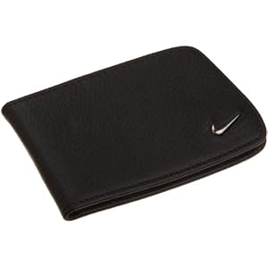 Nike Men's Passport Case With Hinged Clip Wallet
