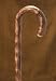 Congo Wood Crook Handle Walking Stick / Cane Made in Italy