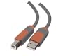 Belkin PRO Series Hi-Speed USB 2.0 Device Cable - USB cable - 4 PIN USB Type A (M) - 4 PIN USB Type B (M) - 1.8 m ( USB / Hi-Speed USB )