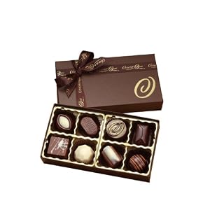 Caramels, Nuts and Nougats Boutique (8-Piece Box) by Choclatique