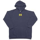 Michigan Wolverines NCAA JV Youth Pullover Hooded Sweatshirt For Kids (Navy)