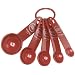 KitchenAid 5-Piece Measuring Spoon Set, Red