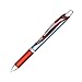 Pentel® EnerGel® RTX Retractable Liquid Gel Pens, Fine Point, 0.5mm, 54% Recycled, Assorted Barrel Colors, Red Ink, Pack Of 3 Pans