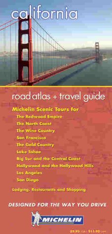 Michelin California Regional Road Travel Guide