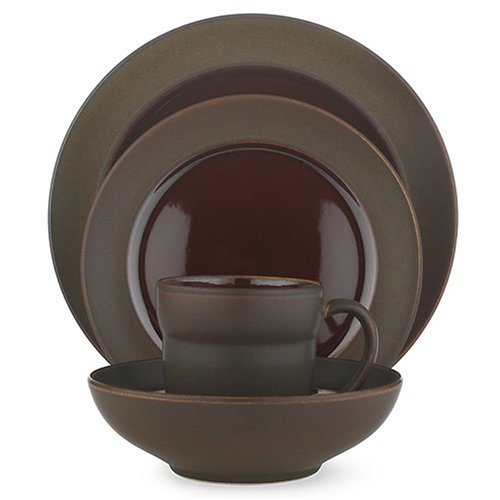 Dansk Tera Brown 4-Piece Place Setting, Service for 1