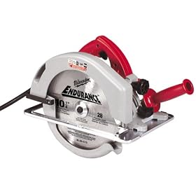 Click here to buy Factory-Reconditioned Milwaukee 6460-8 15 Amp 10-1 4 inch Circular Saw by Milwaukee.