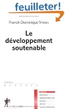 Le d�veloppement soutenable
