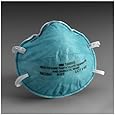 3M 1860S Particulate Respirator and Surgical Mask, Small (Pack of 20)