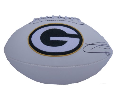 DONALD DRIVER SIGNED AUTOGRAPHED FOOTBALL GREEN BAY PACKERS COA + HOLOGRAM