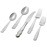 Ginkgo Pineapple 20-Piece Flatware Set, Service for 4