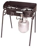 Buy Masterbuilt Black Solid Steel Double Burner Cooker with Leg Extension Kit